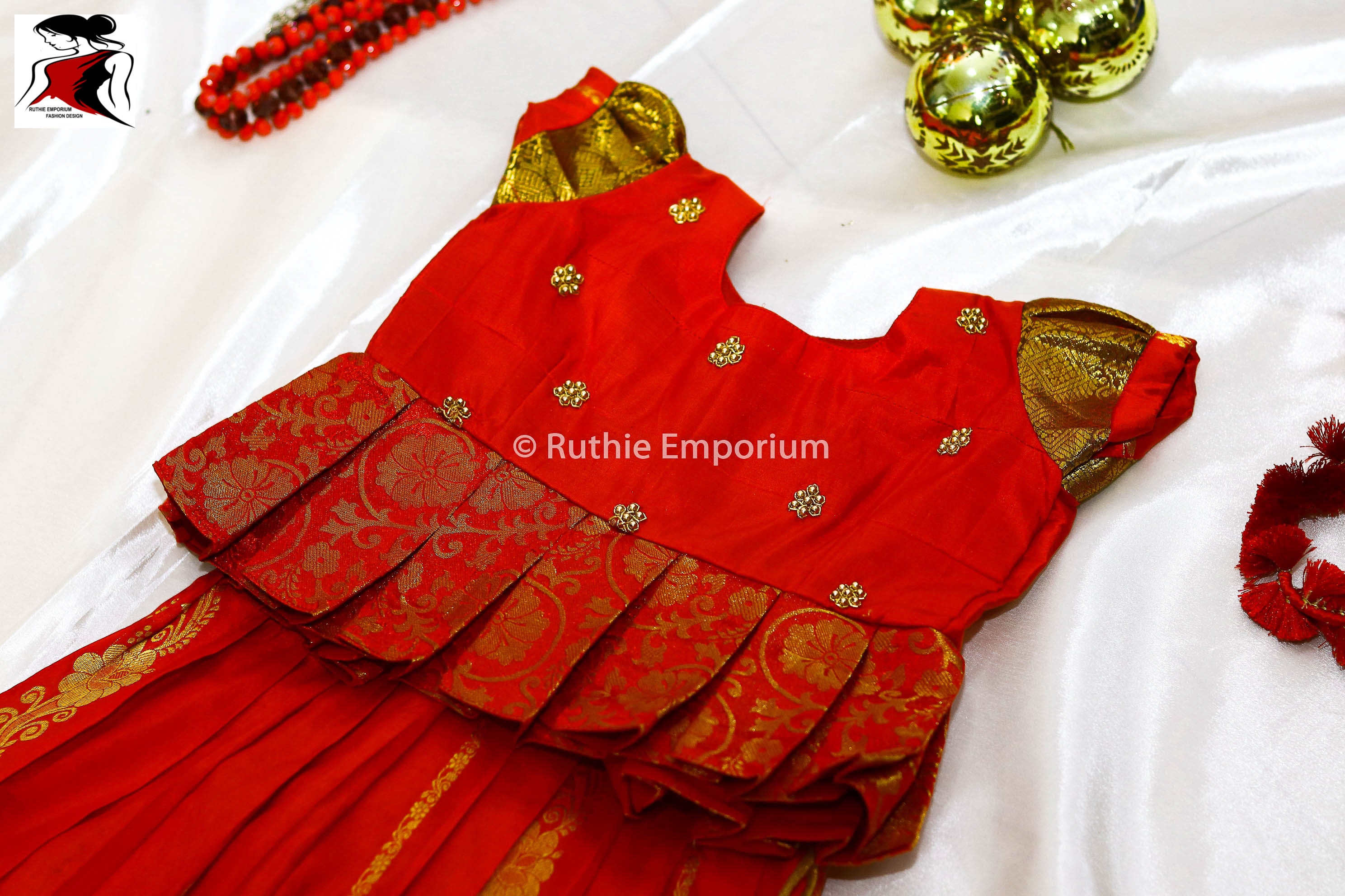 Kanchipuram Pattu Pavadai Canada, USA