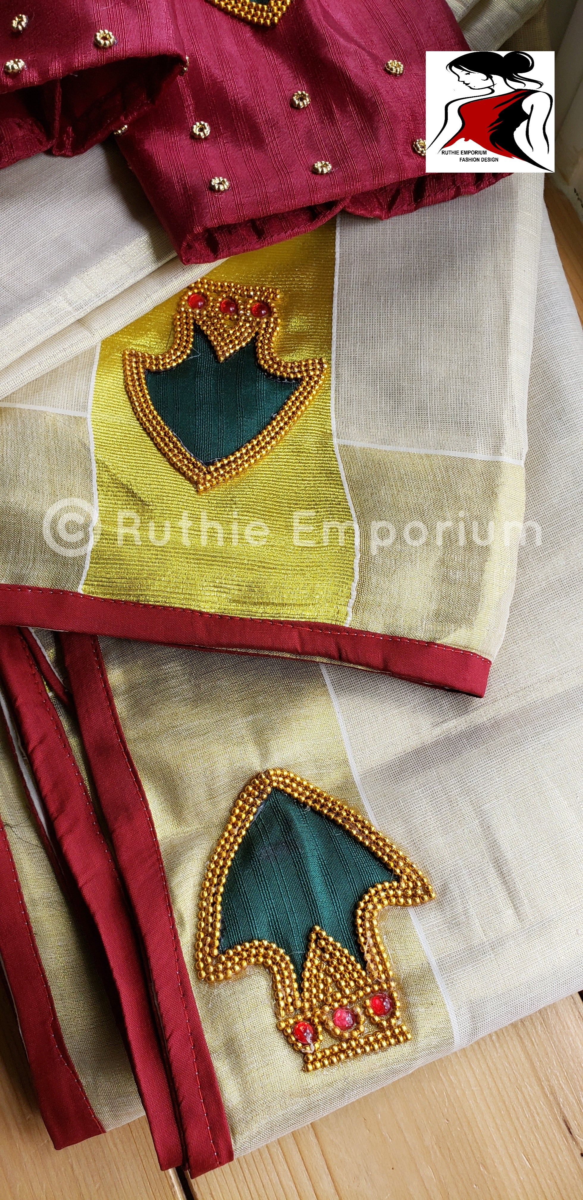 Kerala Kasavu Set Mundu Online Shopping Canada, USA