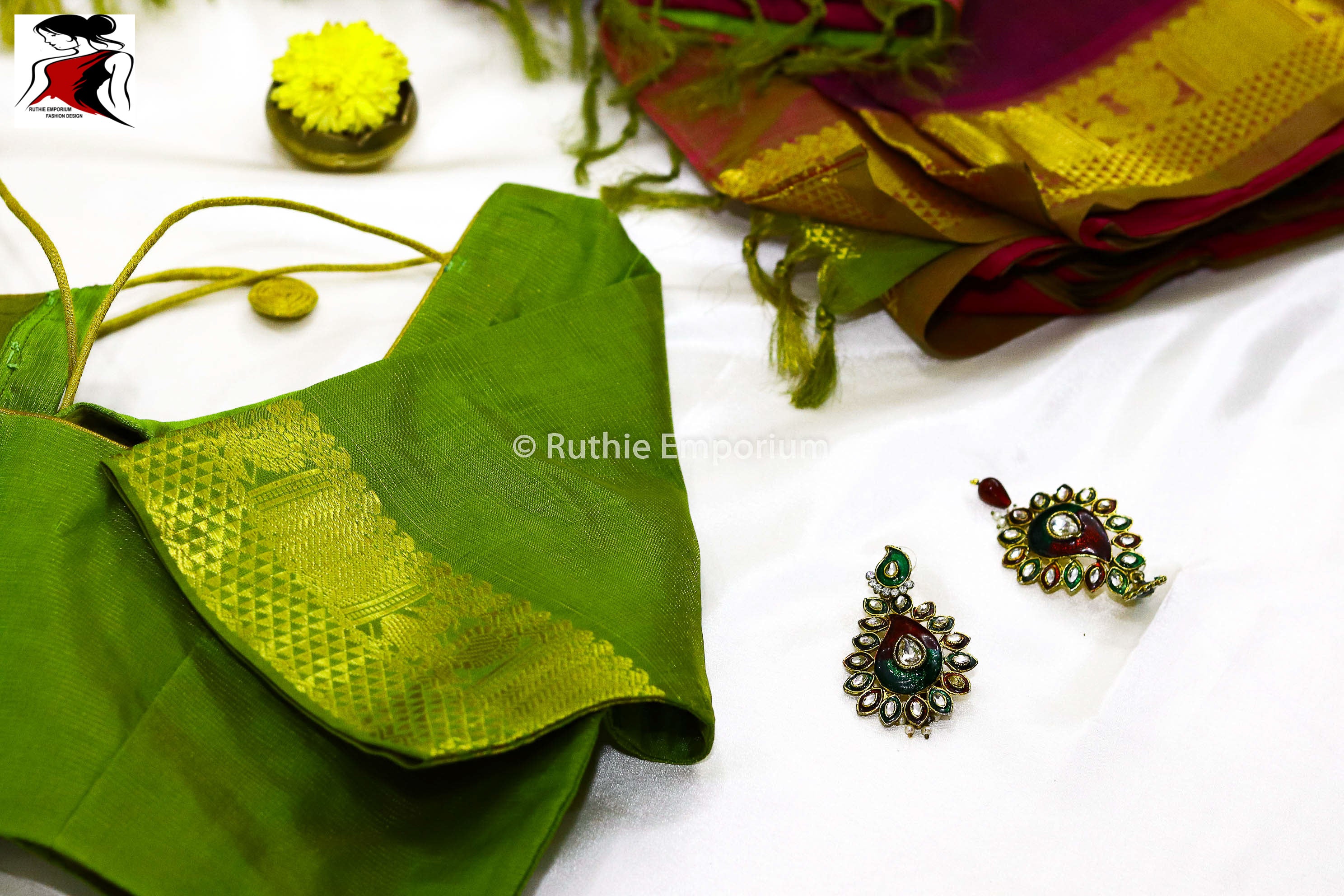 Purple Kanchipuram Vaira Oosi Saree Canada, USA