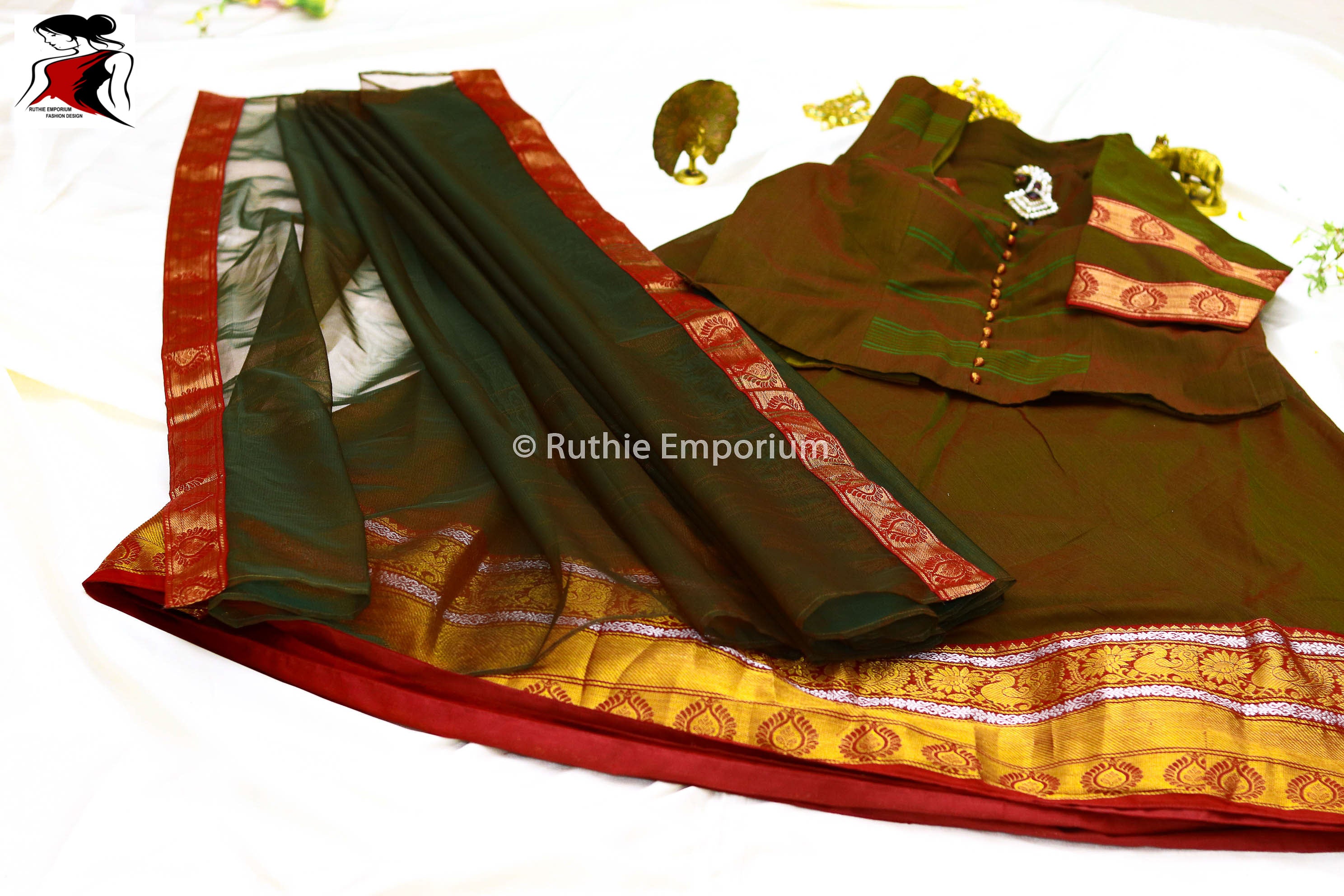 Kanchipuram Half Saree Canada, USA