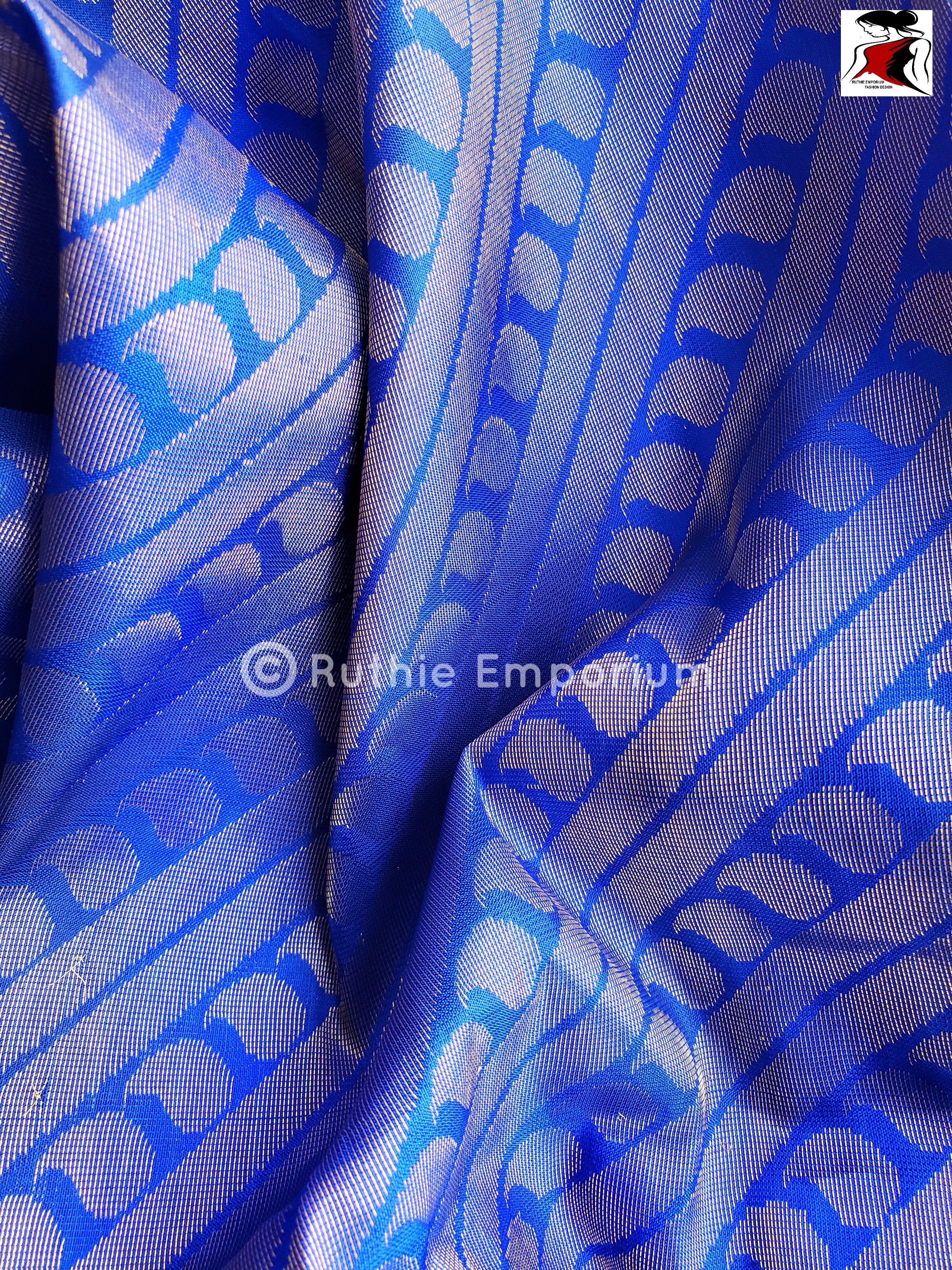 Maroon, Purple, Blue Kanchipuram Silk Saree Online Canada, USA